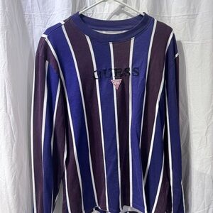 GUESS Striped Long Sleeve Shirt